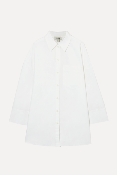 Cotton-Poplin Tunic Shirt from COS