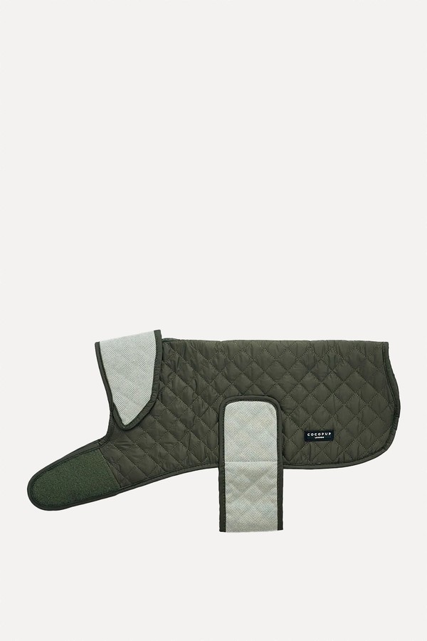 Luxe Quilted Dog Coat from Cocopup
