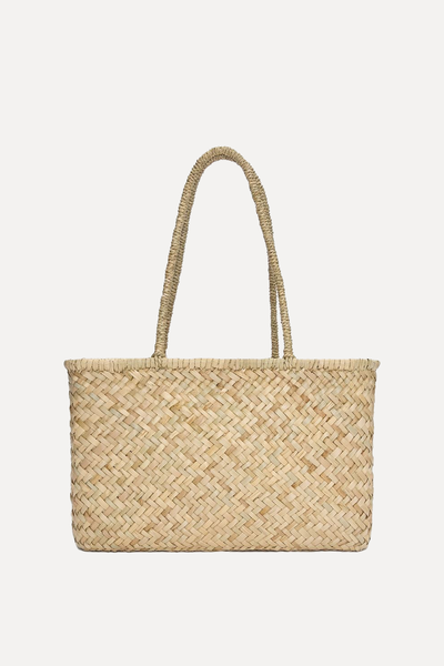 Natural Fibre Tote Bag  from Pull & Bear