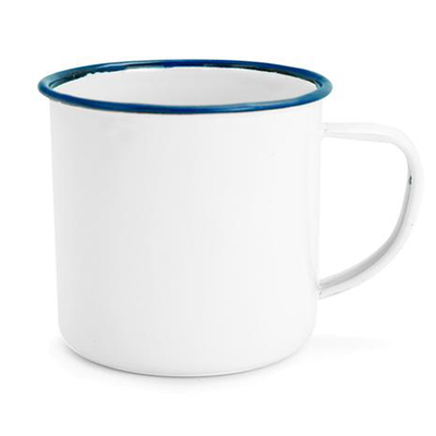 Enamel Coffee Cup from Rink Drink