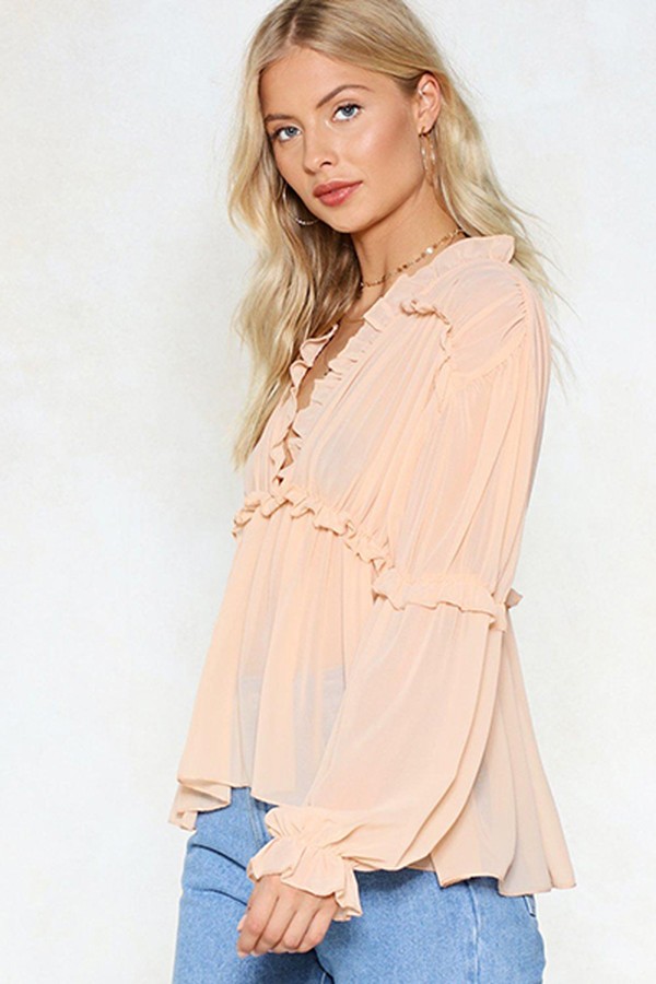 Ruffle Riders Blouse