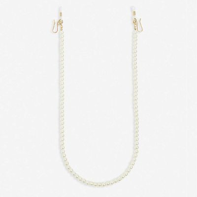 Faux Pearl Glasses Chain from Lele Sadoughi