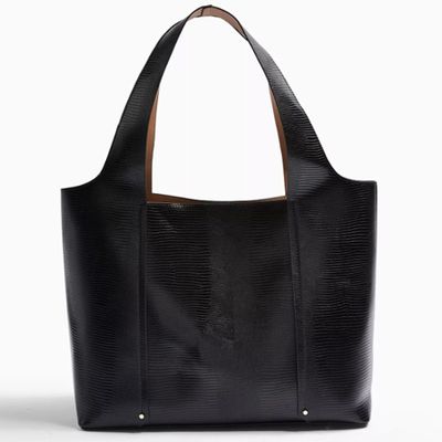 Taylor Black Slouchy Tote Bag from Topshop