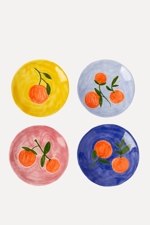Peaches & Keen Plates from Casa by Josephine Jenno