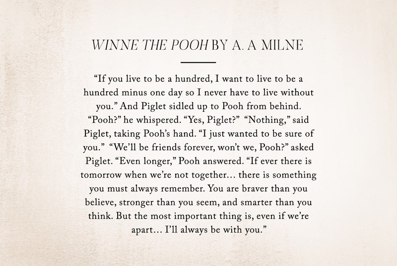 Winne the Pooh by A. A Milne