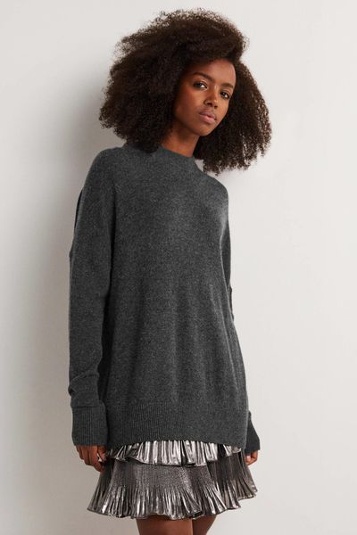 Cashmere Boyfriend Crew Jumper