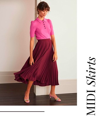 Kristen Pleated Skirt | £120