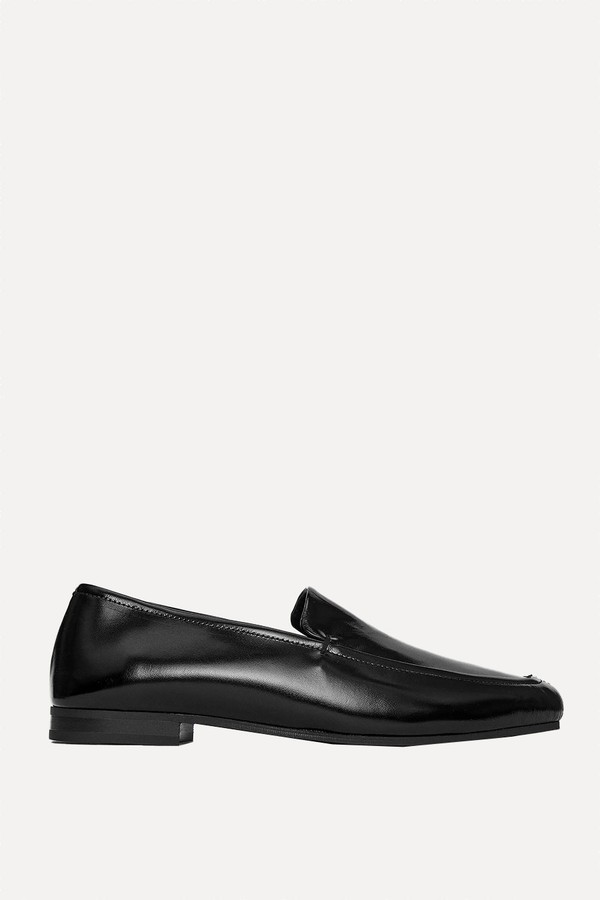 Lacquered Leather Loafers from ARKET