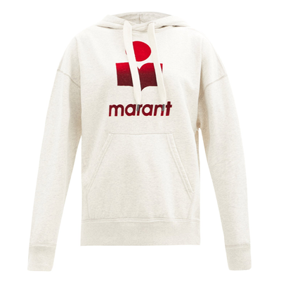 Mansel Logo Hooded Jersey Sweatshirt from Isabel Marant Étoile