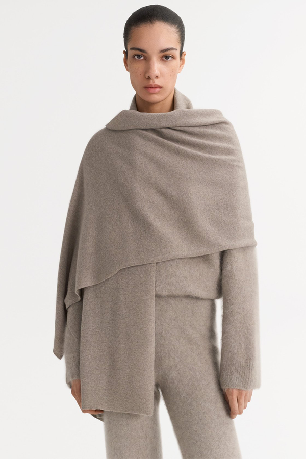 Knitted scarf from Soft Goat