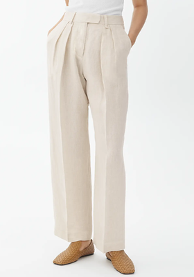 High Waist Linen Trousers from Arket 