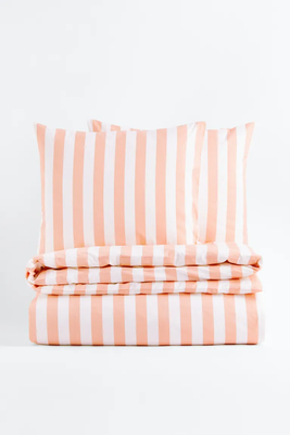 Striped Double Duvet Cover Set from H&M