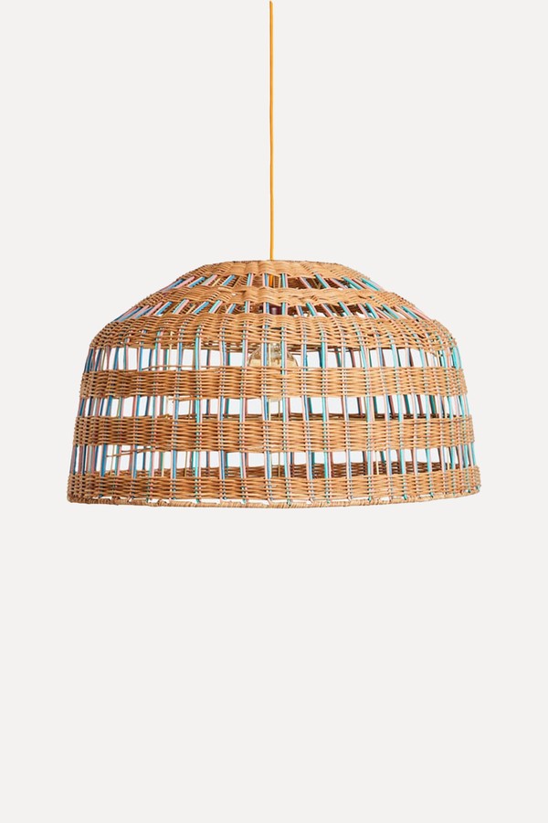 Wicker Ceiling Lamp from Zara
