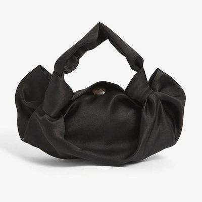 Ascot Small Silk Clutch Bag from The Row