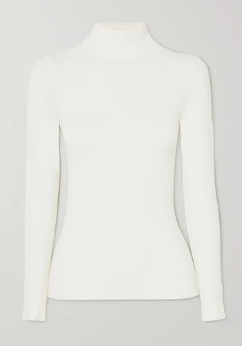 Alisier II Modal-Blend Turtleneck Top from Fusalp