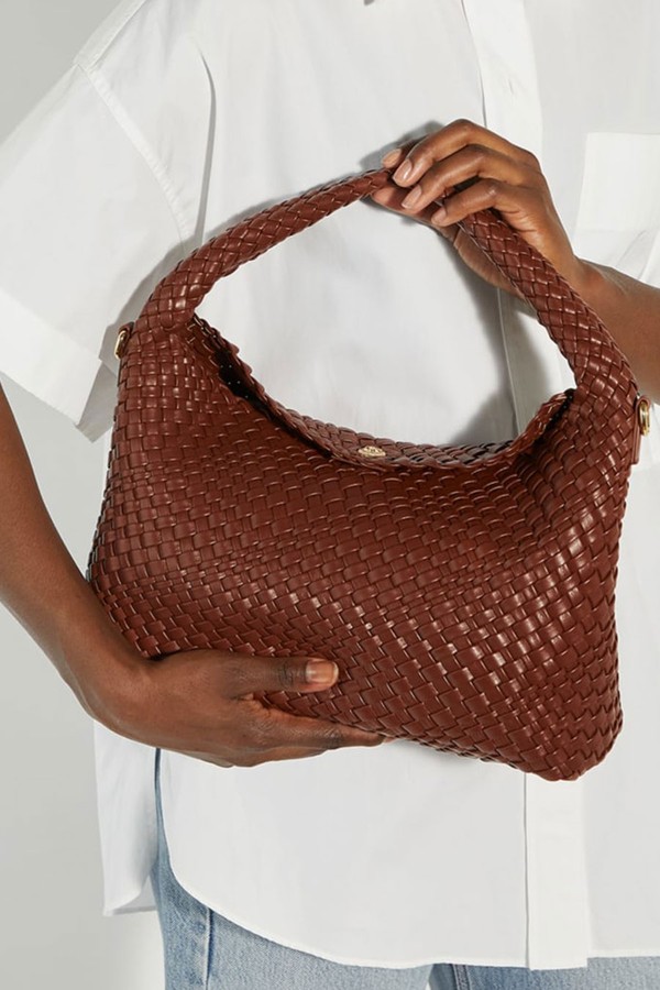 Deliberate Woven Shoulder Bag from Dune London