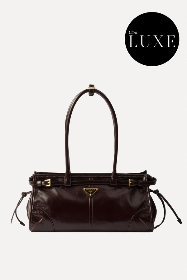  Bonnie Medium Leather Handbag from Prada