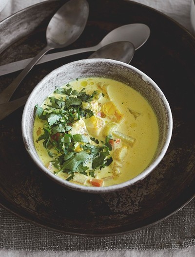 Curried Smoked Haddock Chowder