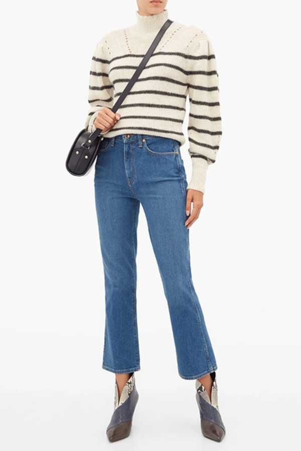 Georgia Striped Alpaca-Blend Sweater from Isabel Marant Etoile