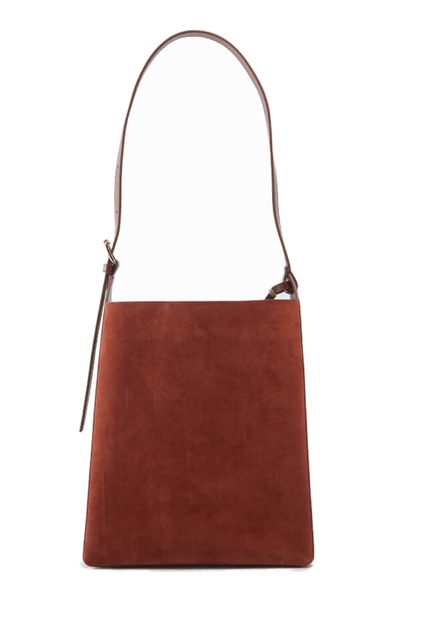 Virginie Suede & Leather Tote Bag from A.P.C.