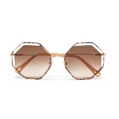 Poppy Petite Octagon-Frame Sunglasses from CHLOÉ