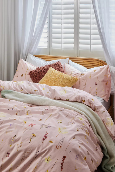 Pressed Flowers Duvet Set from Urban Outfitters