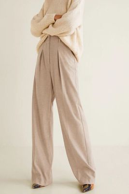 Pleated Suit Trousers from Mango