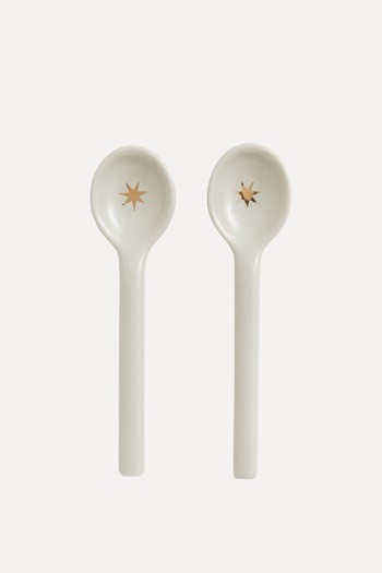 2-Pack Stoneware Teaspoons from H&M