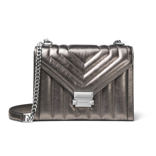 Whitney Large Quilted Leather Convertible Shoulder Bag