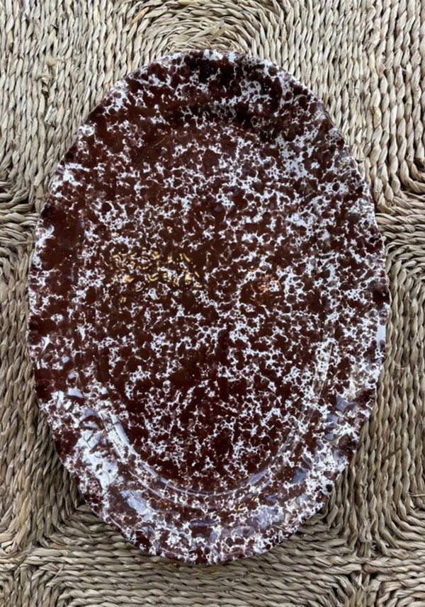Wavy Ceramic Platter