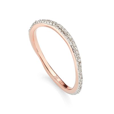 Riva Wave Eternity Diamond Ring