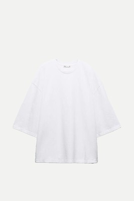 Oversized Cotton Shirt from Zara