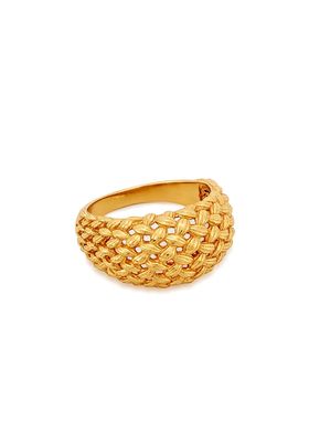 Kelly 8kt Gold Plated Ring from Daphine