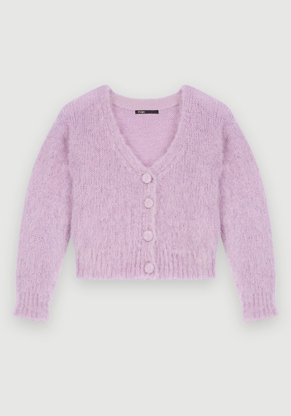 Mistigri Mohair-Blend Cardigan from Maje