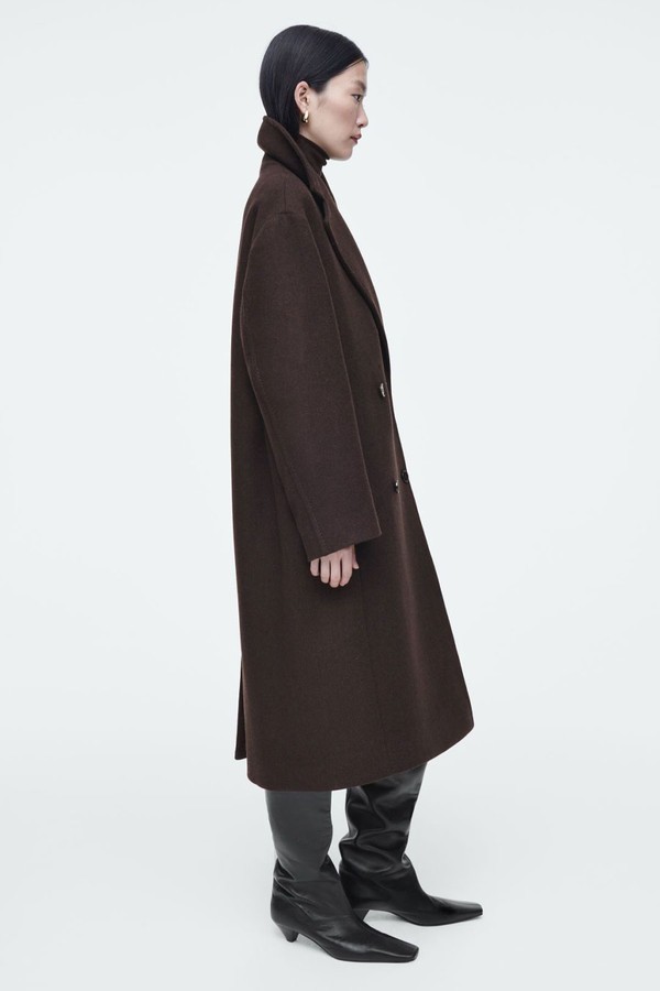 Slouched Leather Knee-High Boots from COS