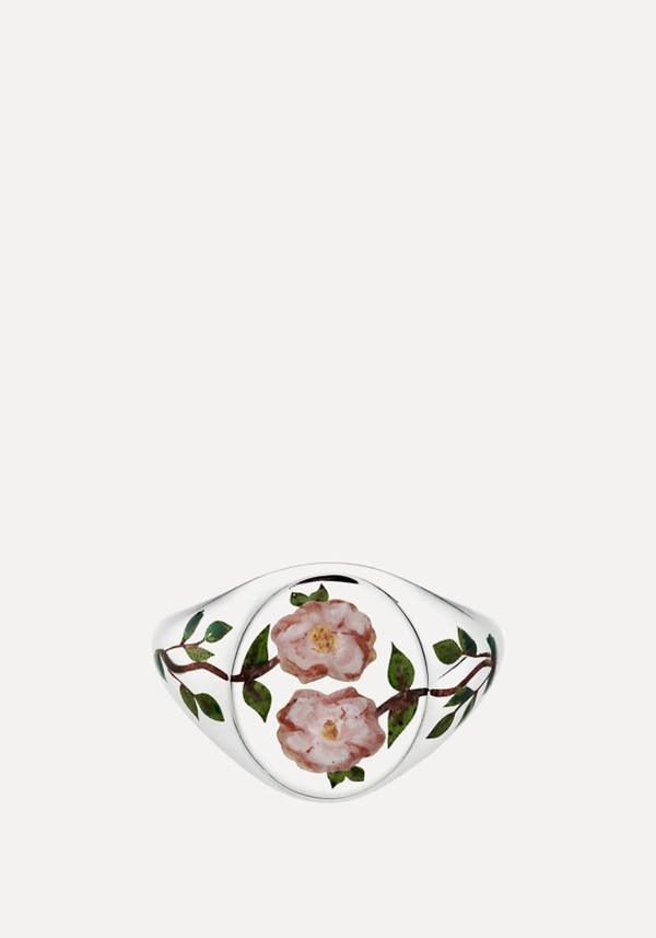 Special Edition Sterling Silver 14x12mm Oval Signet Ring*