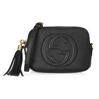 Soho Disco Textured Leather Shoulder Bag from Gucci