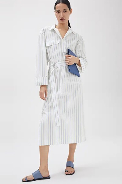 Poplin Belted Dress from Arket