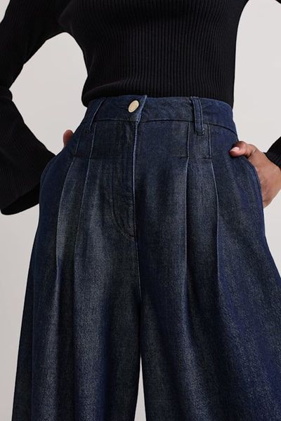 Cerys Denim Wide Leg Jeans