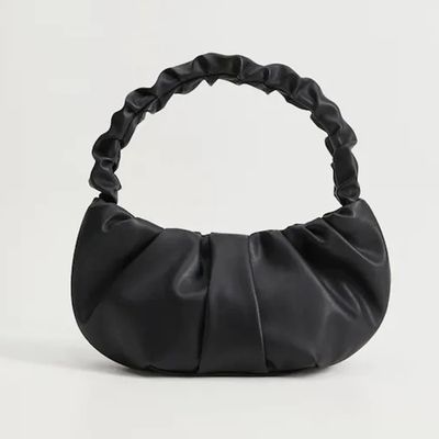 Ruched Strap Bag from Mango
