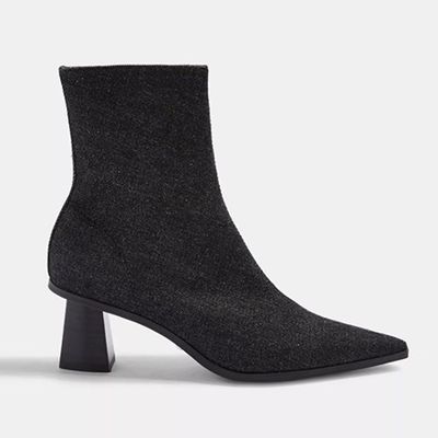 MAILE Black Point Boots from Topshop
