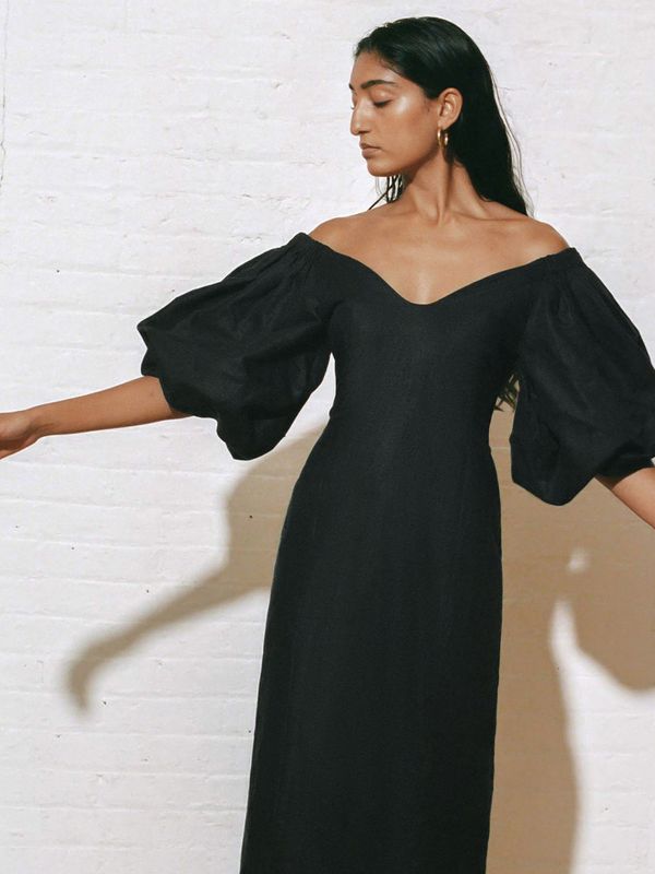 22 Black Midi Dresses To Buy Now