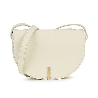 Nana Ivory Leather Cross-body Bag from Wandler