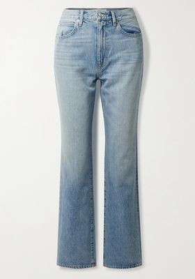 London High-Rise Straight-Leg Jeans from SLVRLAKE
