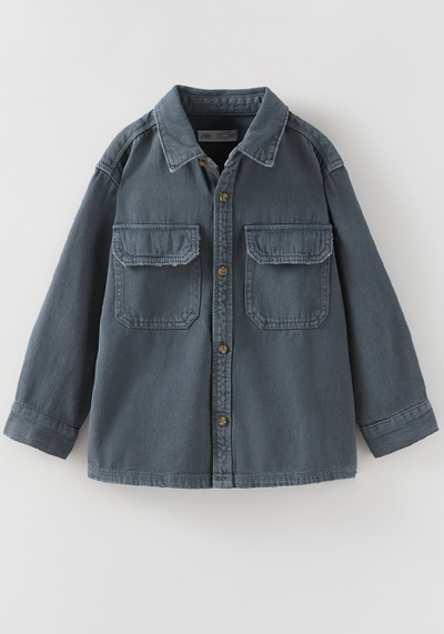 Denim Skater Overshirt