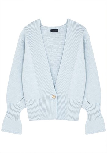 Bella Light Wool-Blend Cardigan from Eudon Choi