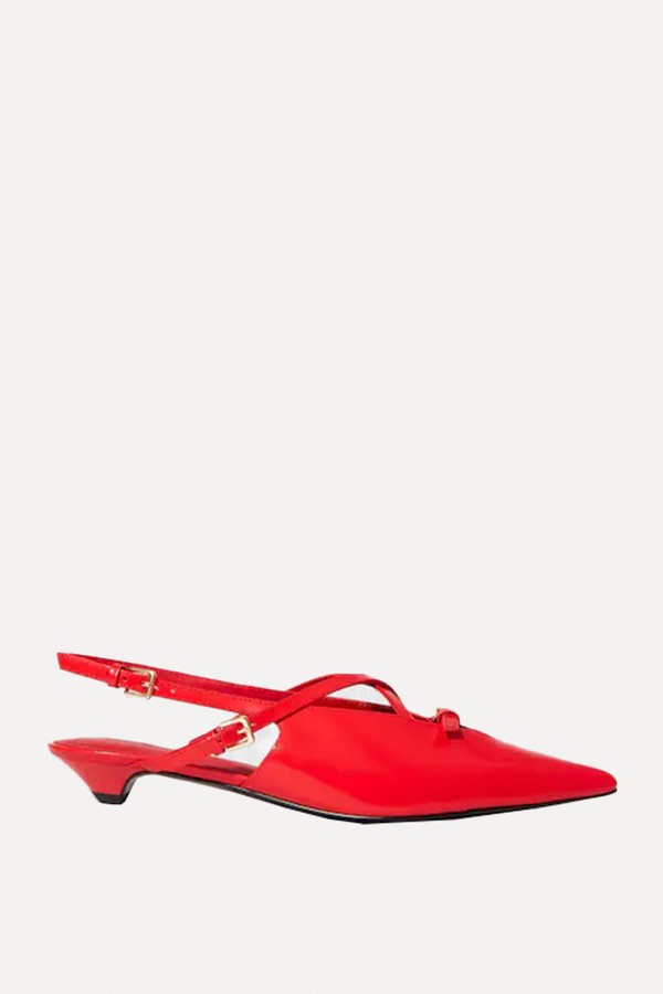 Buckled Strappy Slingback Ballerinas from & Other Stories