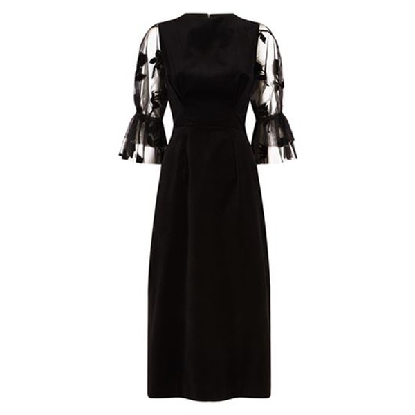 Faith Sheer Sleeve Dress from Mother Of Pearl