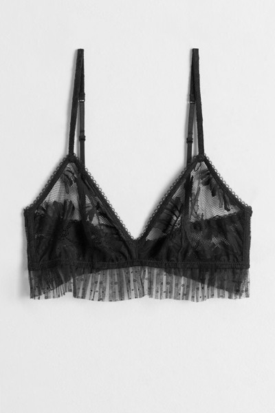 Flower Lace Triangle Bra from & Other Stories