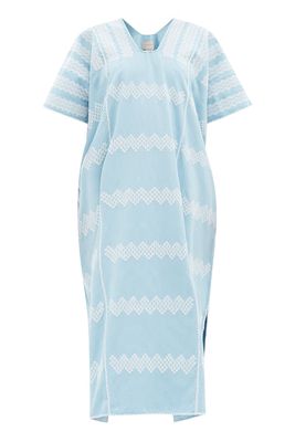 Embroidered Cotton Kaftan from Pippa Holt